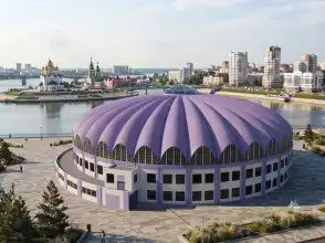 Диплом №1002 "Торгово-выставочный центр с подземной стоянкой в г. Чебоксары"
