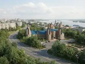 Диплом №1044 "Придорожная гостиница на 20 номеров в стиле замка Шамбор в г. Чебоксары"