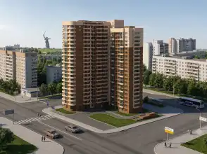 Диплом №2055 "21-23-этажный монолитный дом с подземным гаражом в г. Волгоград"