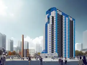 Диплом №2045 «Монолитный 28-ми этажный жилой дом в г. Волгоград»