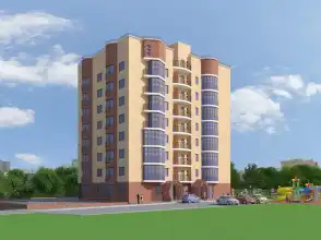 Диплом №2038 "8-ми этажный жилой дом с подземной автомобильной парковкой в г. Минск"