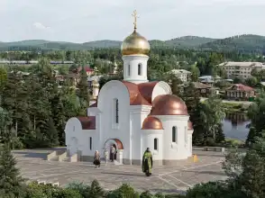 Диплом №1033 "Двухпрестольный каменный храм в г. Среднеуральск"