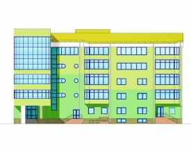 Диплом №5010 "Реконструкция трехэтажного офисного здания в г. Тюмень"
