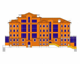 Диплом №2059 "Жилое здание со встроенными административно-офисными помещениями г. Кемерово"