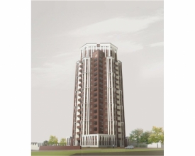 Диплом №2066 "Многоэтажный монолитный жилой дом с паркингом в г. Иваново"