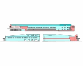 Диплом №1113 "Супермаркет торговой площадью 3900 кв.м в г. Благовещенск"