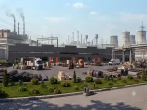 Диплом №3054 "Производственный корпус базы механизации в г. Тольятти"