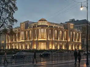 Диплом №1200 "Многозальный кинотеатр с подземным паркингом в г. Санкт-Петербург"