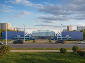 Диплом №1204 "Строительство быстровозводимого крытого катка в г. Москве"
