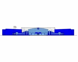 Диплом №1204 "Строительство быстровозводимого крытого катка в г. Москве"