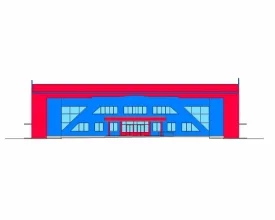 Диплом №1209 "Спортивный корпус с универсальным игровым залом в г. Фатеже Курской области"