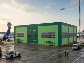 Диплом №3061 "Ремонтный ангар для самолёта Боинг 737-800 в г. Оренбург"