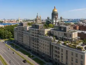 Диплом №2114 "Разноэтажное жилое здание с эксплуатируемой крышей  в г.  Санкт-Петербурге"