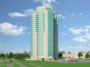 Диплом №2079 "25-этажный жилой дом в  с 3-х ярусной подземной автостоянкой в г. Казани"
