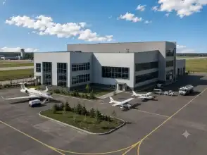 Диплом №3030 "Ангар для самолёта Боинг-747 в г. Новосибирск"