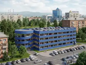 Диплом №1135 "Несущие конструкции многоуровневой стоянки на 220 автомобилей в г. Кемерово" 